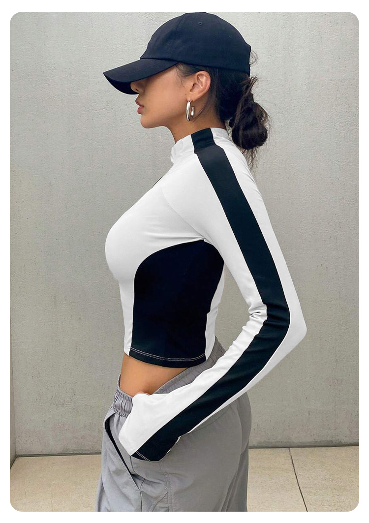 Yoga Clothes Stand Up Collar J - Summer Clothes のレビューと価格