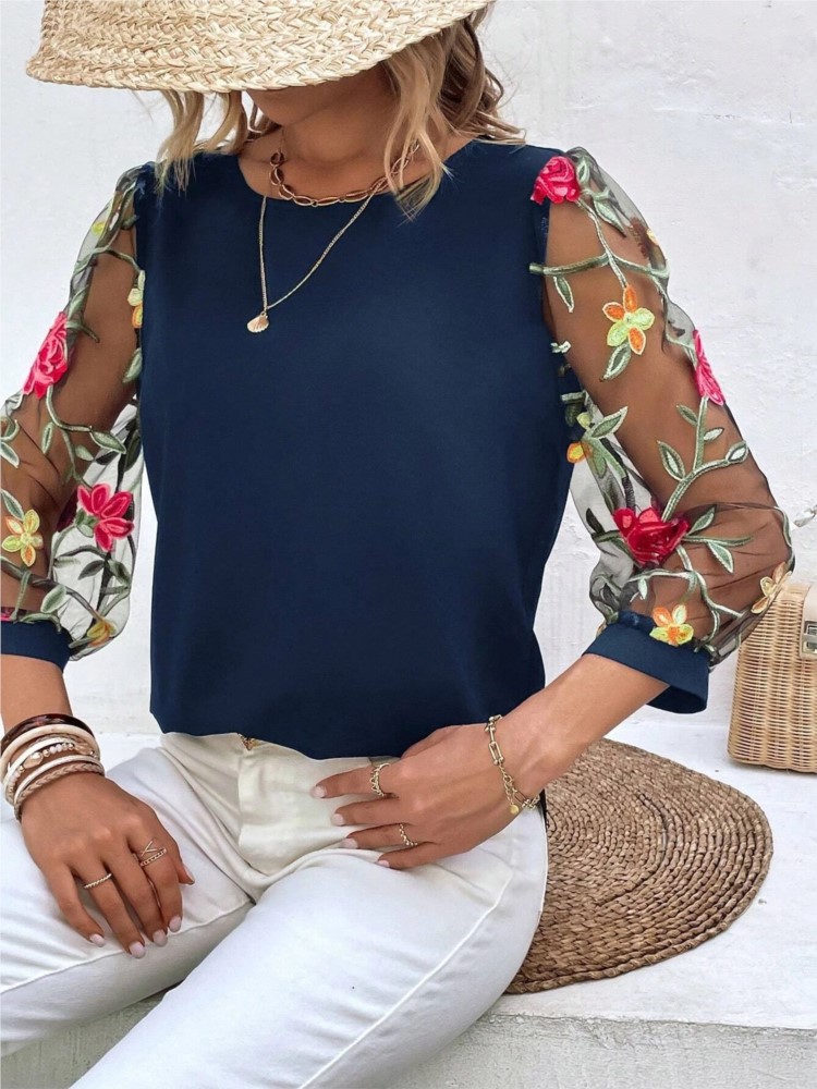 Fashion Print Shirt Top For Wo - Summer Holiday Clothing Women のレビューと価格