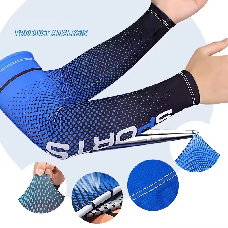 Cooling Ice Silk Arm Sleeves 2 - Rash Guard Long Sleeve のレビューと価格