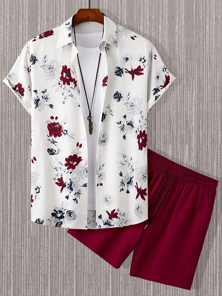 Hawaiian Men's Short Sleeve Sh - Beach Shirt Hawaiian のレビューと価格
