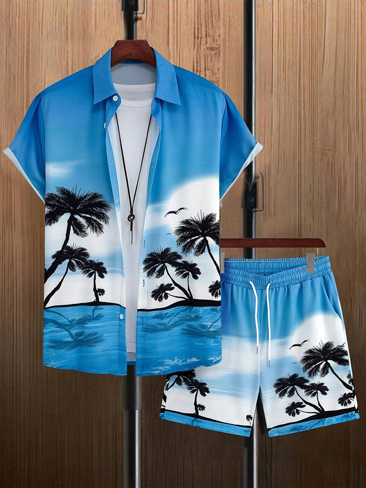 Hawaiian Men's Short Sleeve Sh - Beach Shirt Hawaiian のレビューと価格