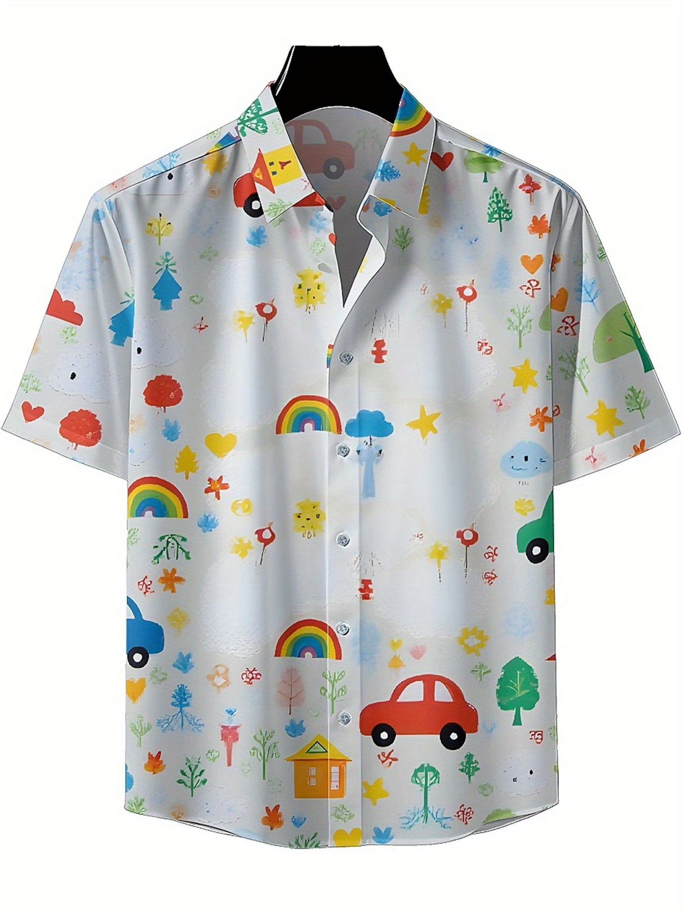 Men's Plus Size Hawaiian Shirt - Beach Shirt Hawaiian のレビューと価格