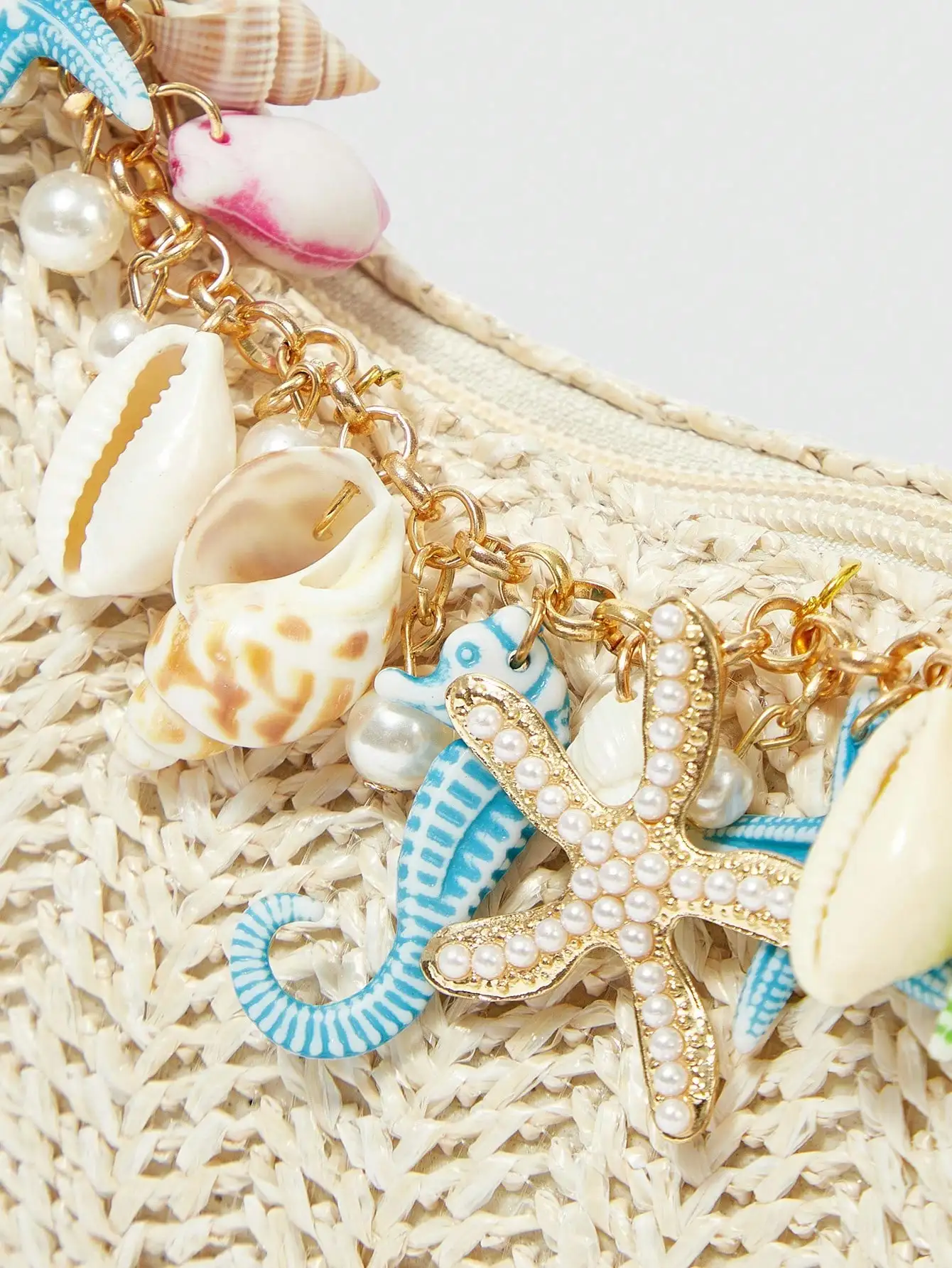 ROMWE Fairycore 1pc Summer Bea - Beach Bag Straw のレビューと価格