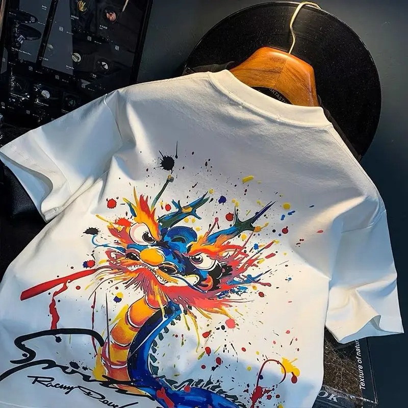 100℅ Cotton T Shirt for Men Wh - Summer Clothing Cheap のレビューと価格