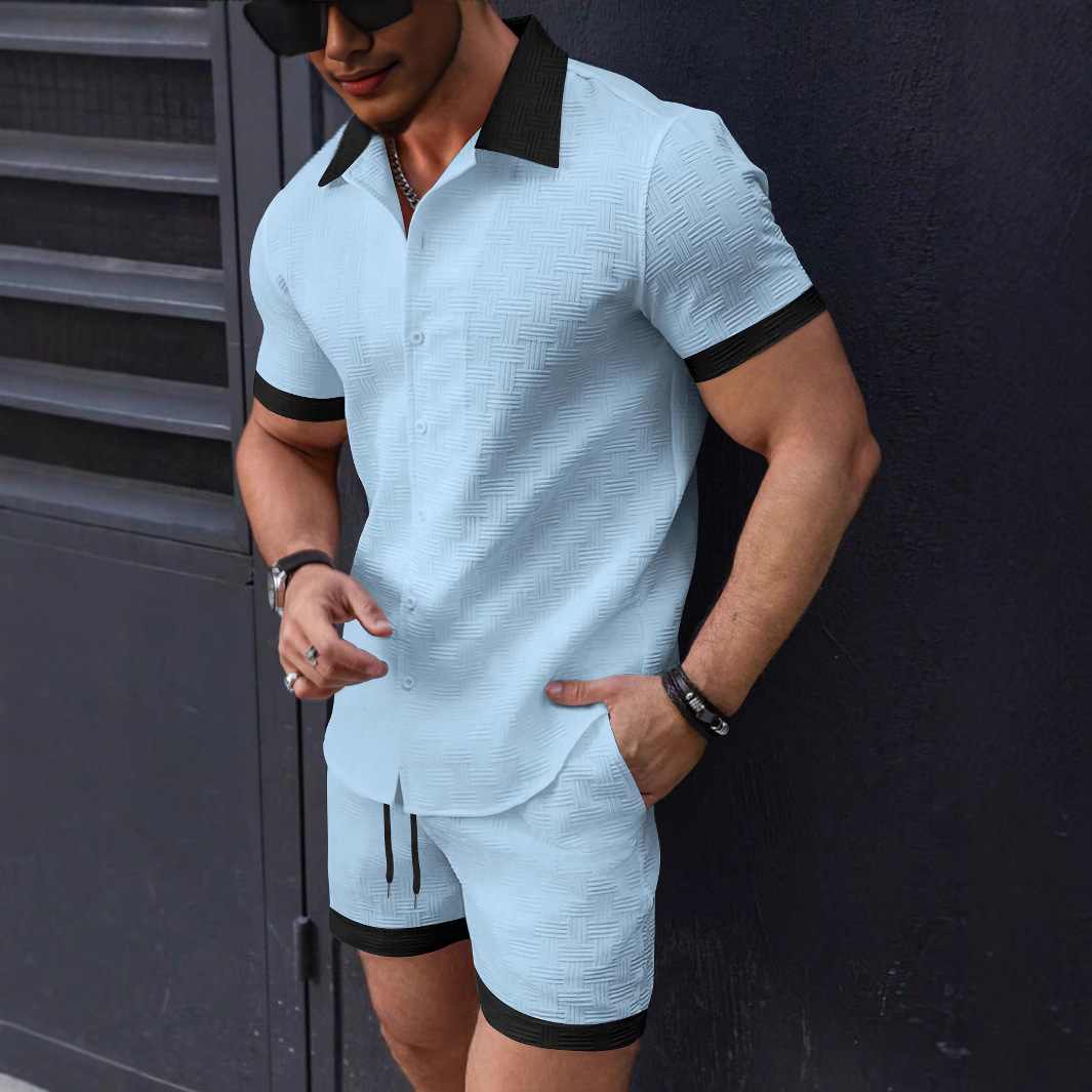 Matching Sets Trend Men Suit   - Summer Clothing Beach のレビューと価格