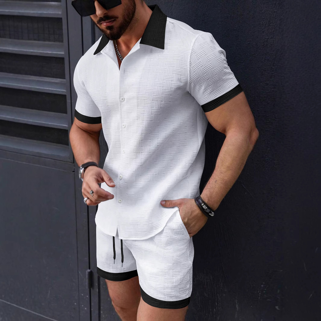 Matching Sets Trend Men Suit   - Summer Clothing Beach のレビューと価格