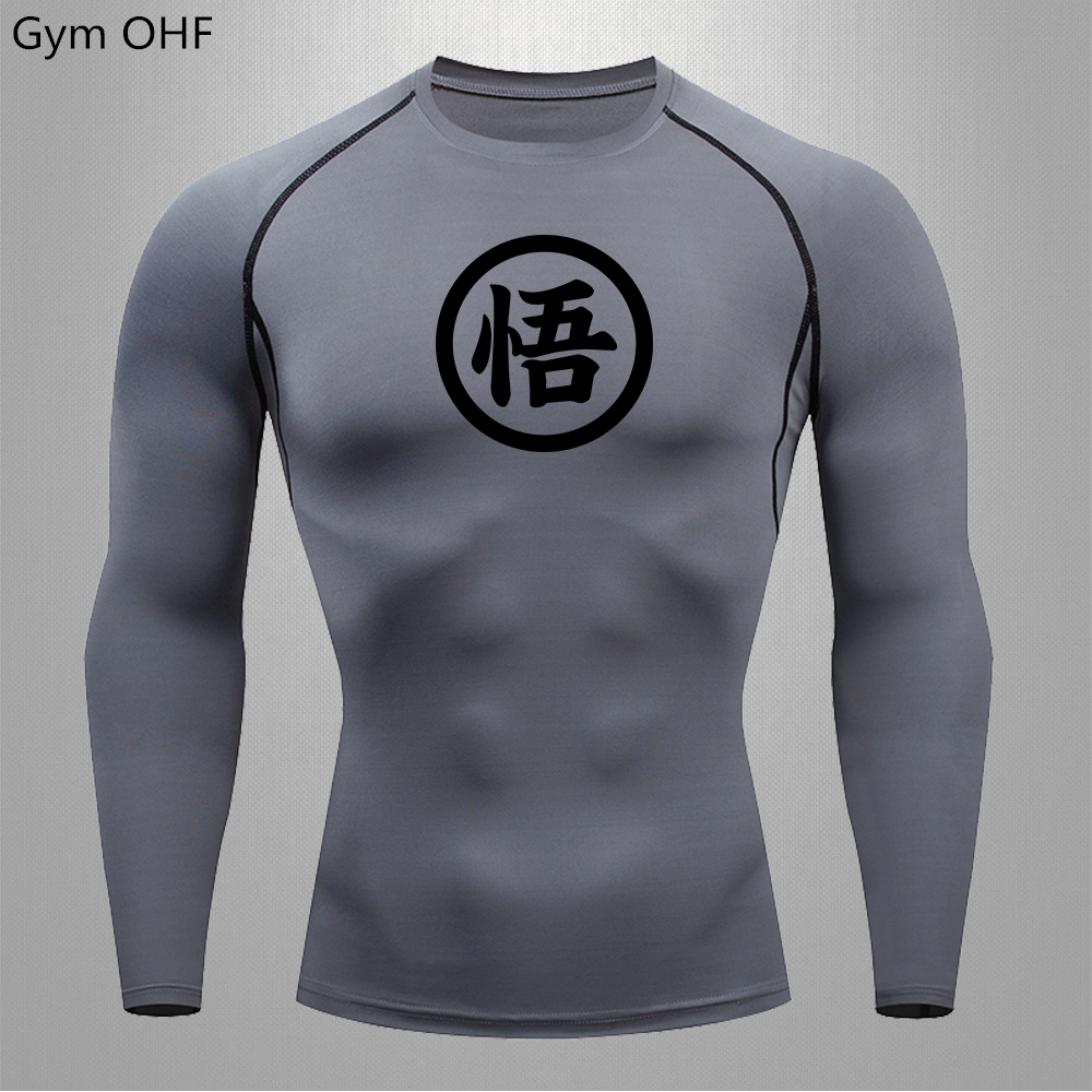 Long Sleeve Z Goku Anime Men R - Rash Guard Long Sleeve のレビューと価格