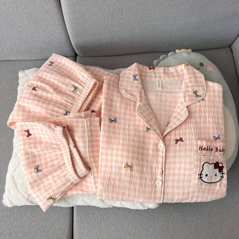 Hello Kitty Women's Pajamas Th - Summer Clothes のレビューと価格