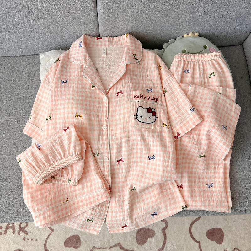 Hello Kitty Women's Pajamas Th - Summer Clothes のレビューと価格