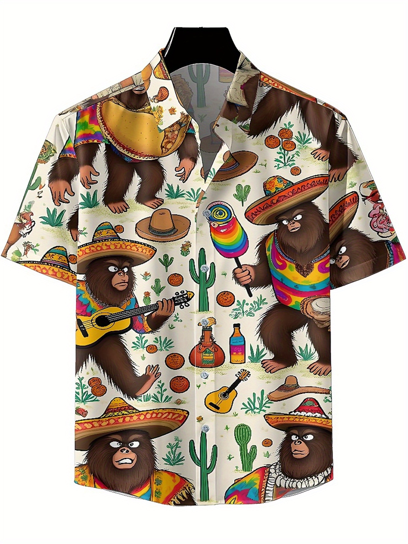 Men's Plus Size Hawaiian Shirt - Beach Shirt Hawaiian のレビューと価格