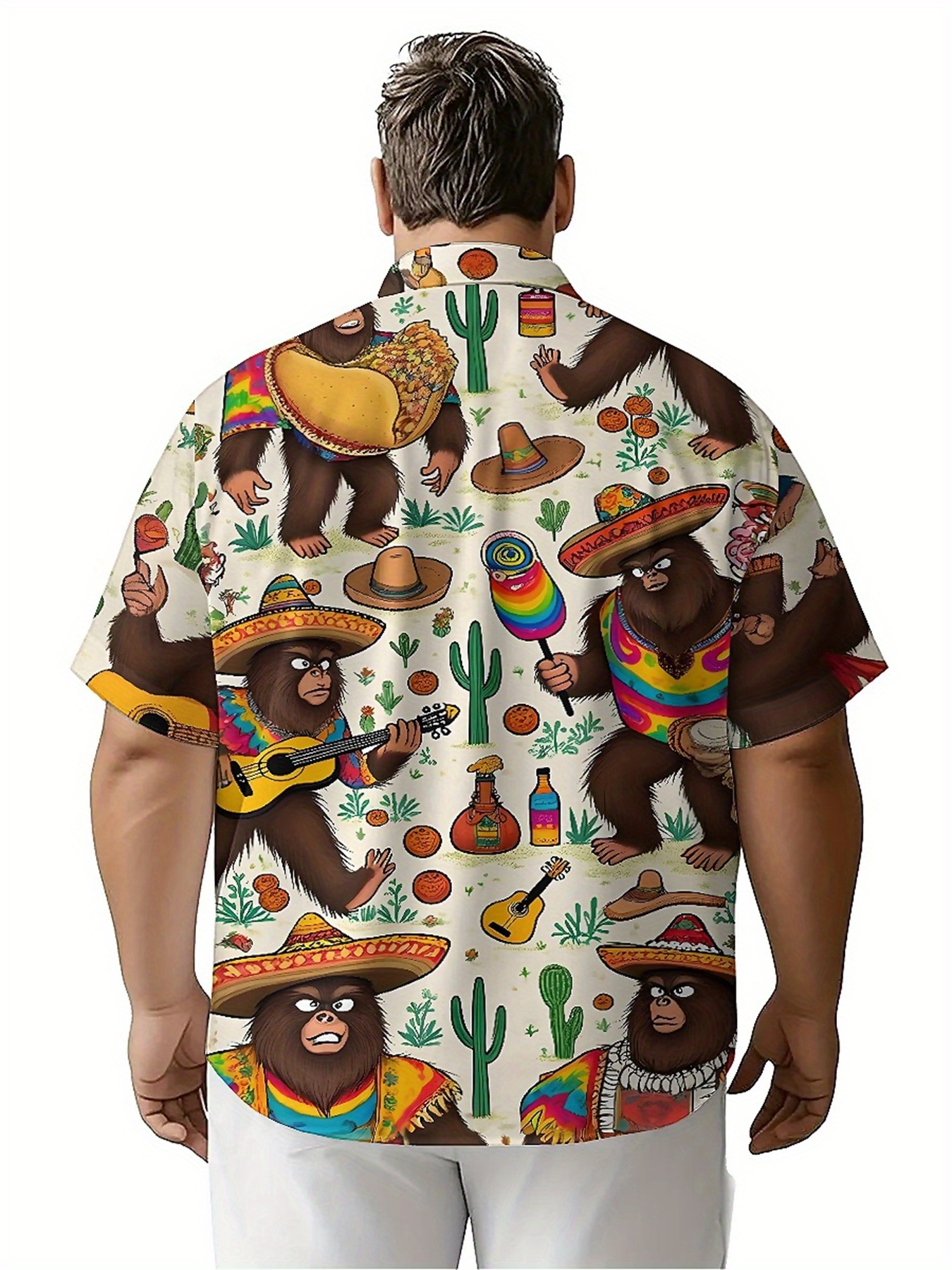 Men's Plus Size Hawaiian Shirt - Beach Shirt Hawaiian のレビューと価格