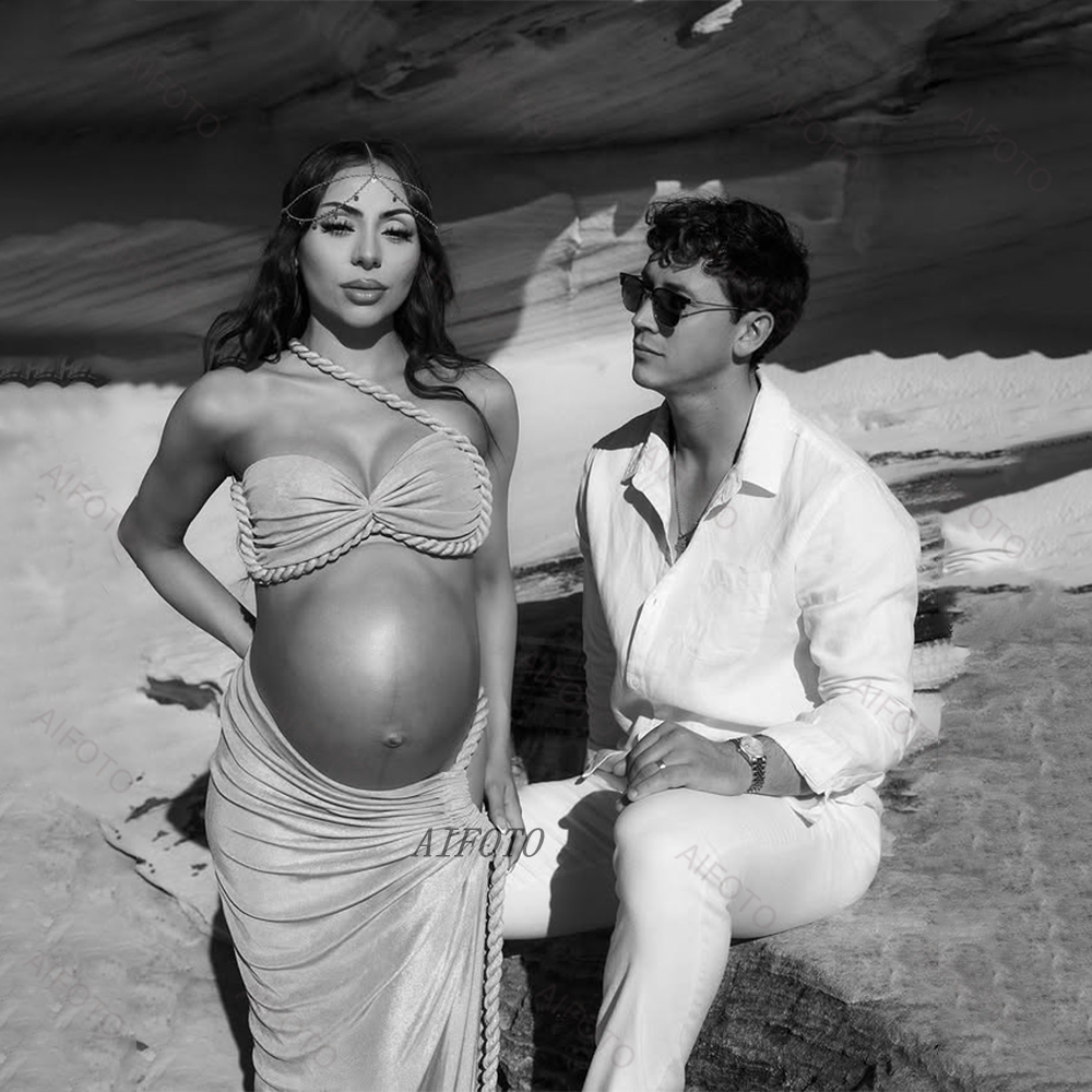 Sexy Maternity Photoshoot Dres - Summer Clothing Colors のレビューと価格