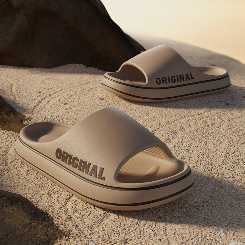 Mens Thick Sole Indoor Bathroo - Summer Quotes のレビューと価格