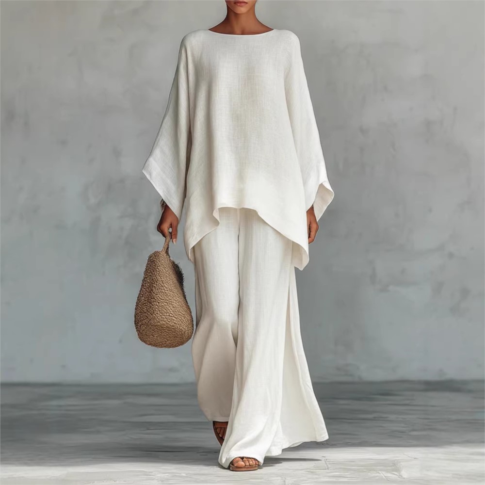Fashion Linen Loose Long-sleev - Zara Summer Clothing For Women のレビューと価格