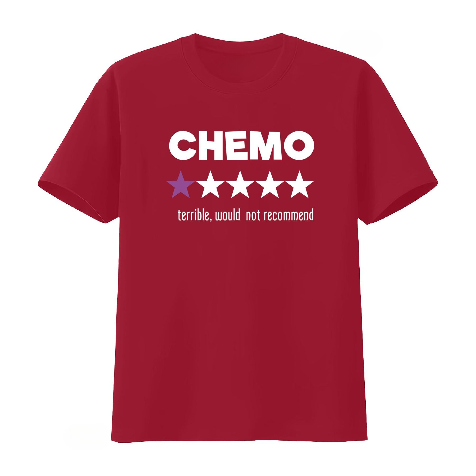 Funny Chemo T Shirt with Star  - Summer Clothing Recommendations のレビューと価格