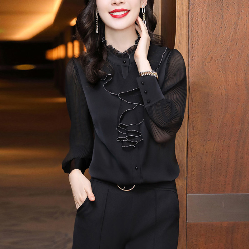 Premium Black Ruffled Straight - Summer Clothing Colors のレビューと価格
