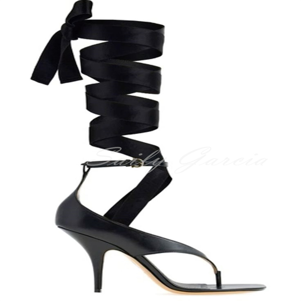 Brown Leather High Heel Flip F - Summer Clothing Colors のレビューと価格