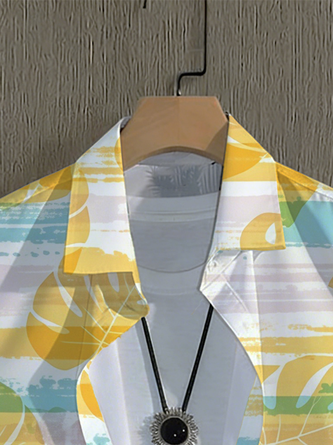 New Men's Hawaiian Shirt Tropi - Beach Shirt Hawaiian のレビューと価格