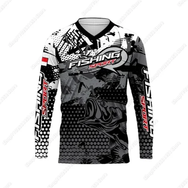 Summer Fishing Shirt Men Sun U - Rash Guard Long Sleeve のレビューと価格