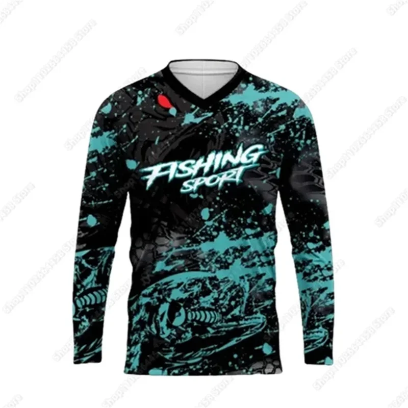Summer Fishing Shirt Men Sun U - Rash Guard Long Sleeve のレビューと価格
