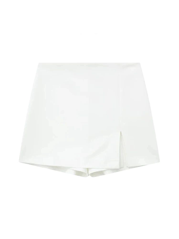 Women's Front Slit Shorts Skir - Summer Zara のレビューと価格