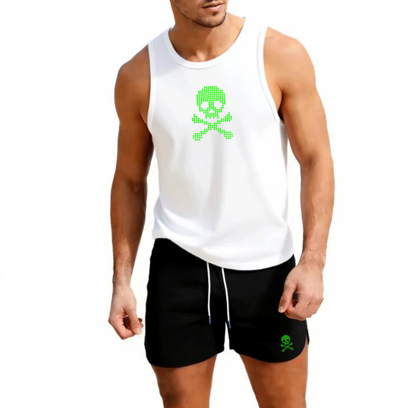 Fitness loose men tank top  sl - Summer Clothes のレビューと価格