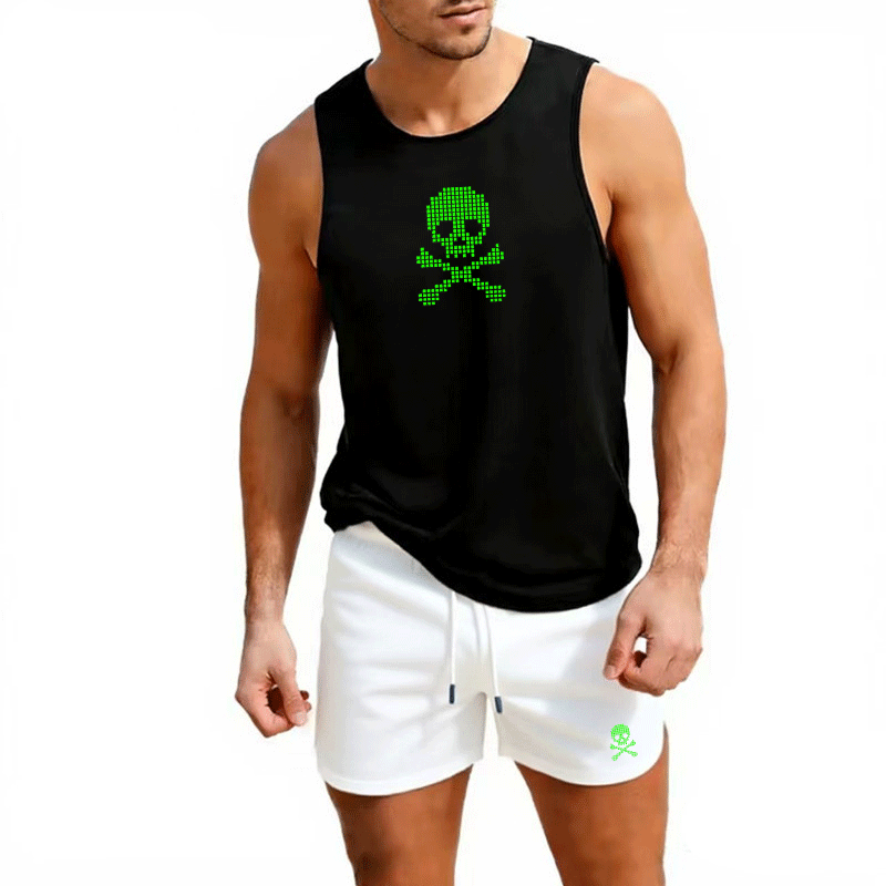 Fitness loose men tank top  sl - Summer Clothes のレビューと価格