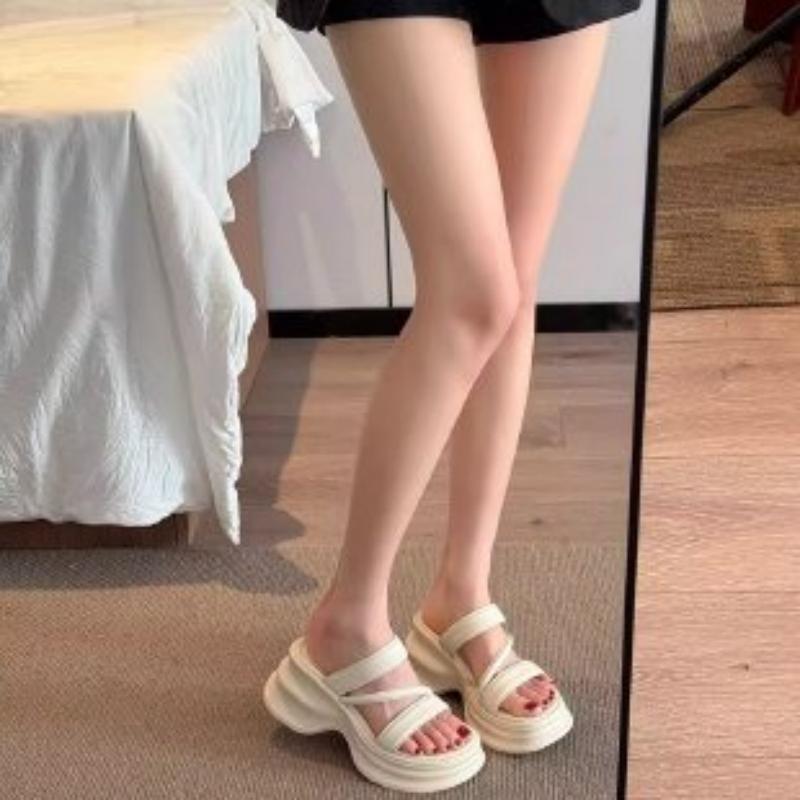 2026 New Women High Heel Slipp - Summer Clothing Beach のレビューと価格