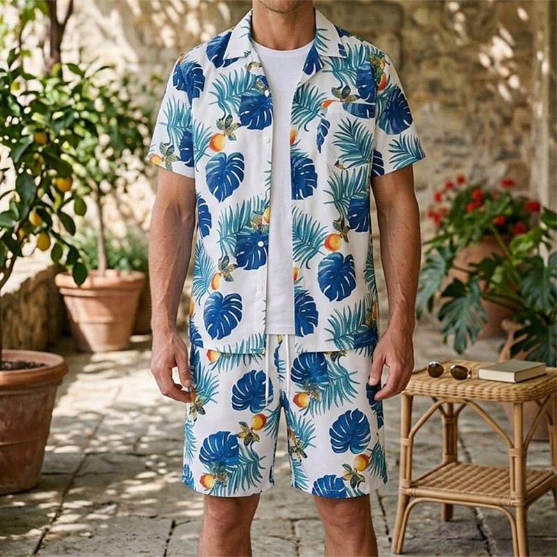 Fashion Men's Hawaiian Party B - Beach Shirt Hawaiian のレビューと価格