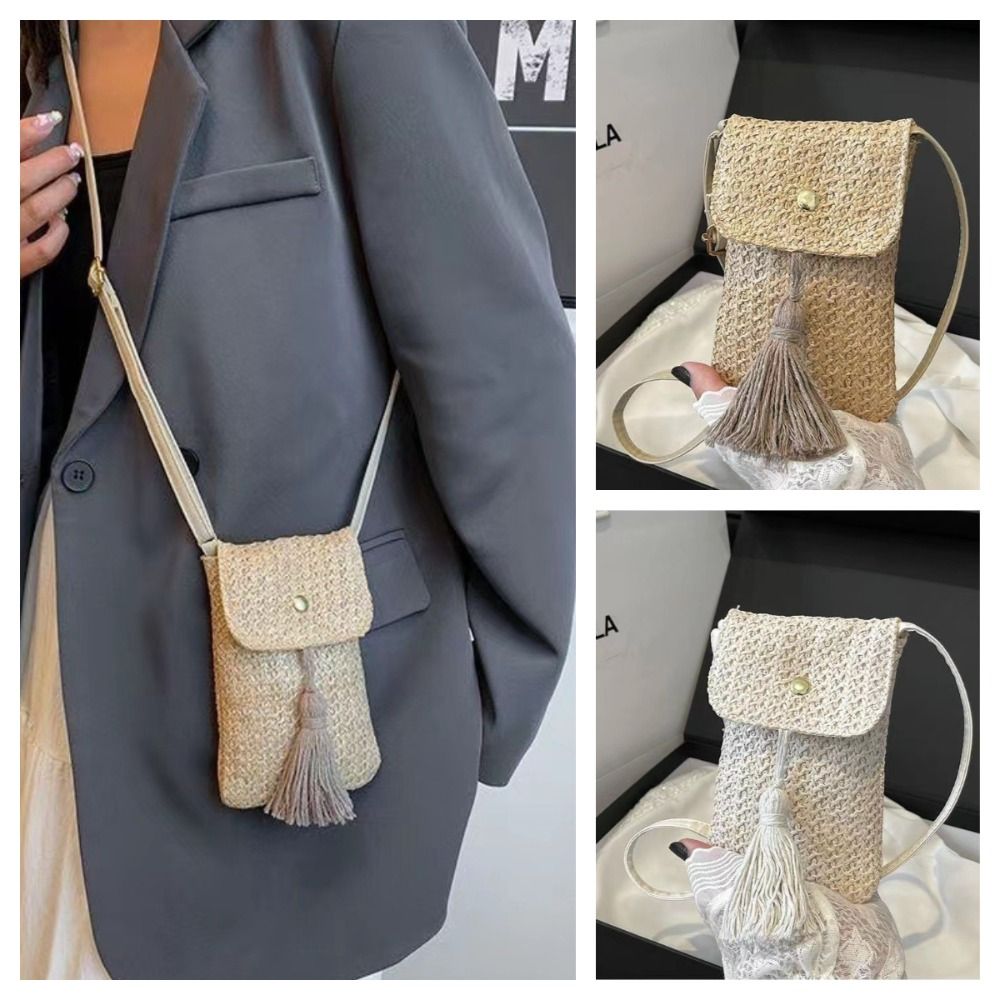 Fashion Weaving Straw Woven Ha - Beach Bag Straw のレビューと価格