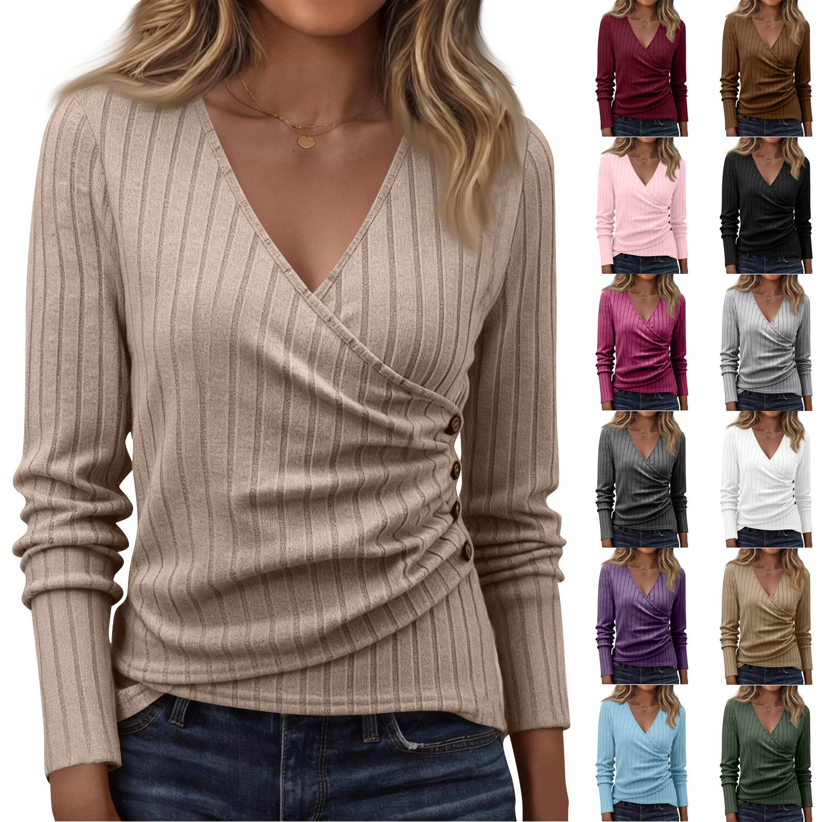 Women Daily Comfortable Pullov - Summer Clothes のレビューと価格