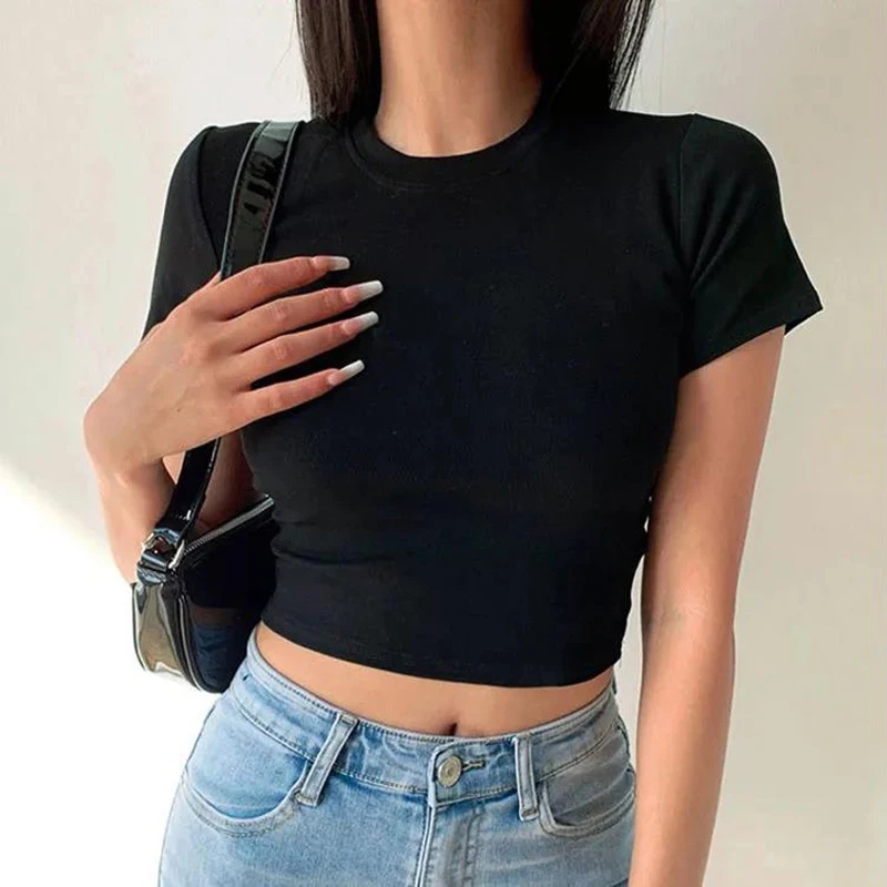 Short Sleeve T-Shirt Women Sol - Summer Zara のレビューと価格