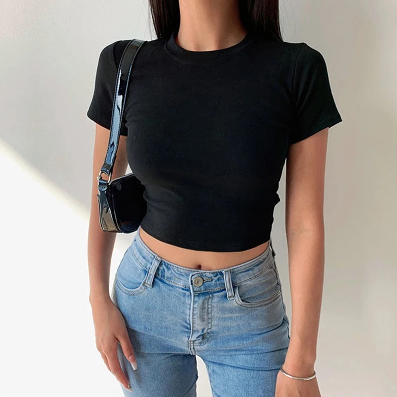 Short Sleeve T-Shirt Women Sol - Summer Zara のレビューと価格