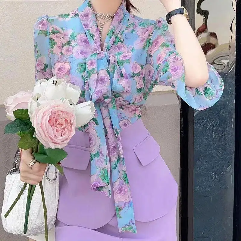 Shirt Splicing Holiday Outfits - Summer Holiday Clothing Women のレビューと価格