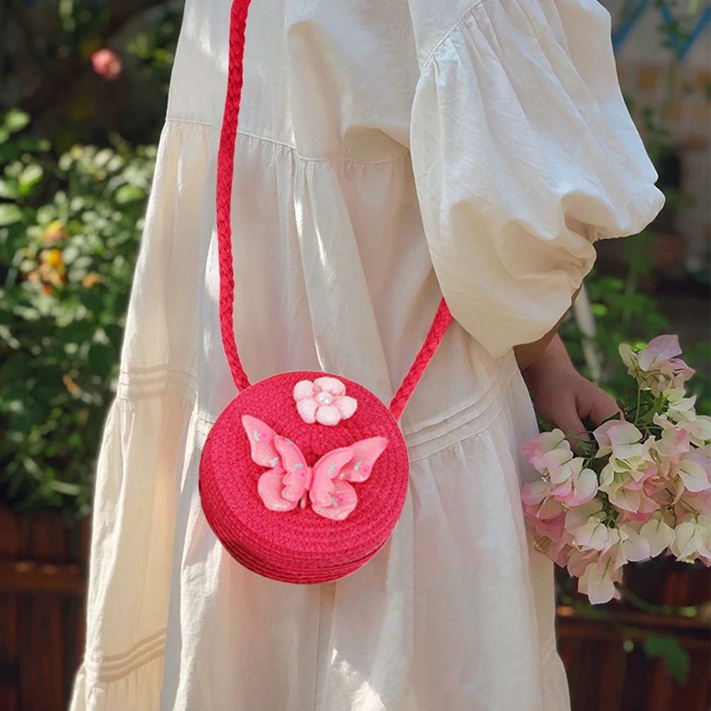 Round Shape Straw Bag Princess - Beach Bag Straw のレビューと価格