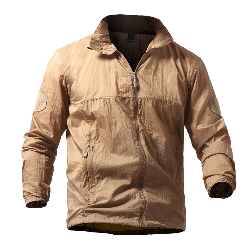 Outdoor Tactical Skin Coat Wat - Yours Clothing Summer Jackets のレビューと価格