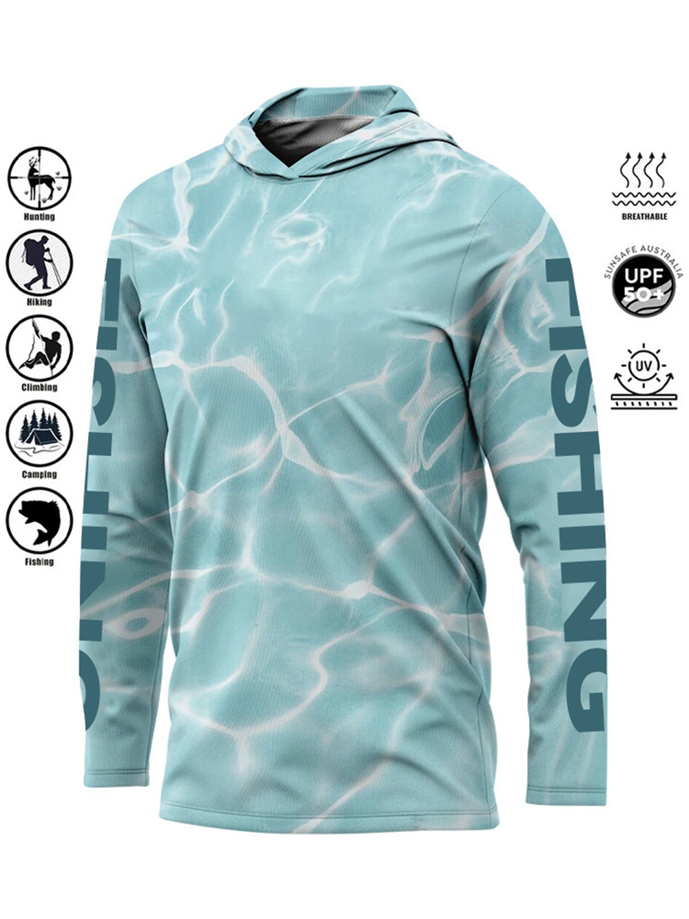 MALFC Hood Fishing Shirt Fishi - Rash Guard Long Sleeve のレビューと価格