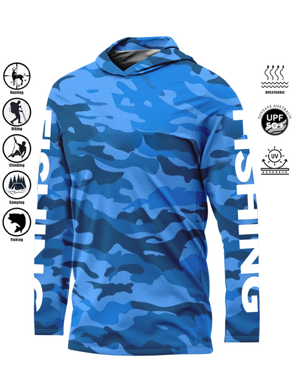 MALFC Hood Fishing Shirt Fishi - Rash Guard Long Sleeve のレビューと価格