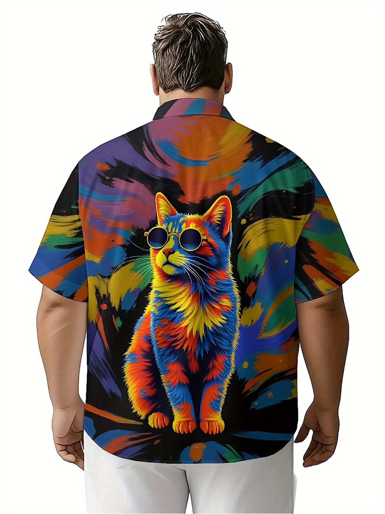 Men's Plus Size Hawaiian Shirt - Beach Shirt Hawaiian のレビューと価格